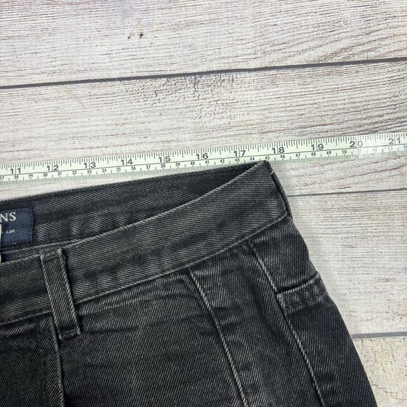 Vintage Guess Jeans Men Pascal Faded Baggy Black Loose Fit Tapered Leg Sz 36x33 - Picture 11 of 13